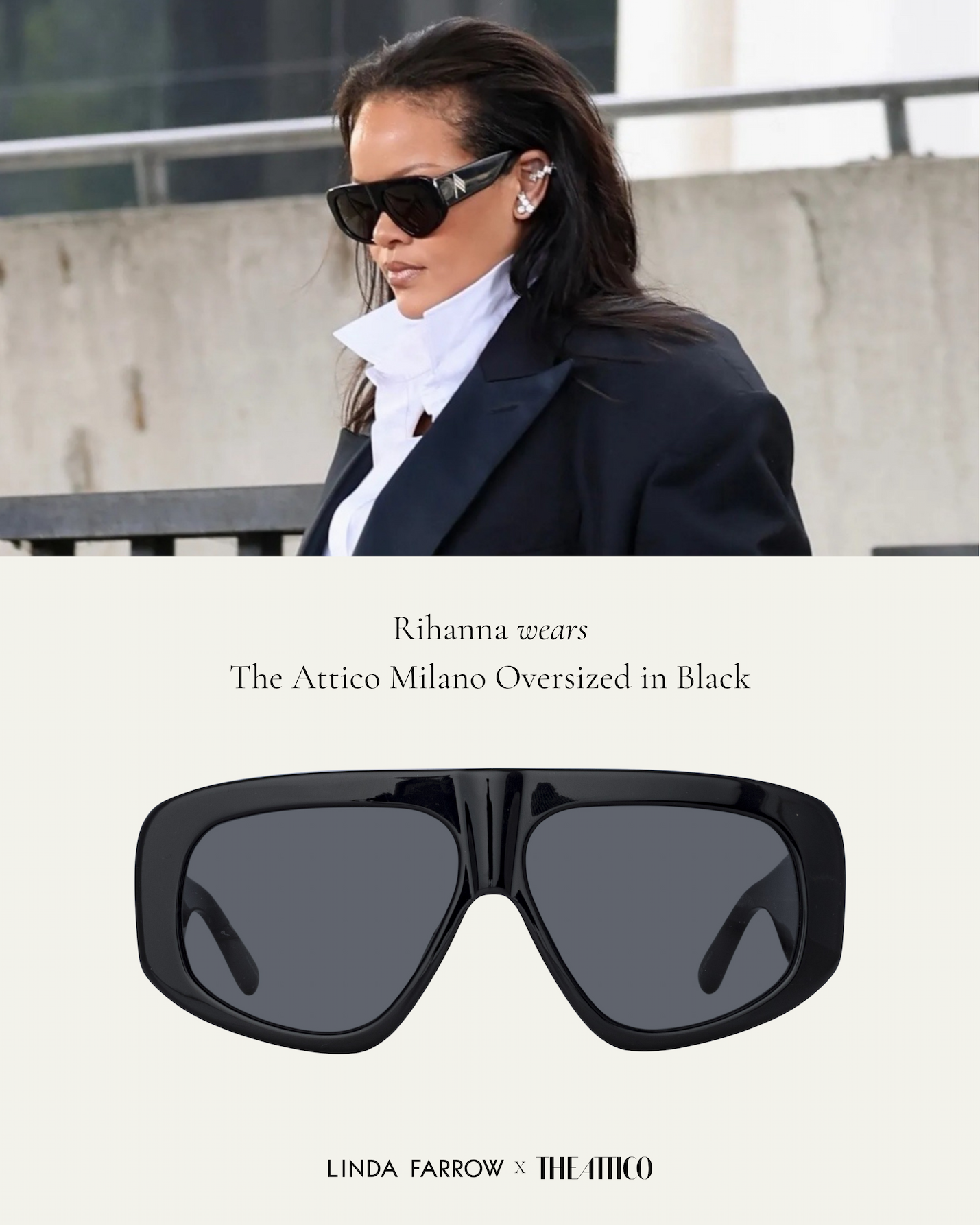 Rihanna in the Milano