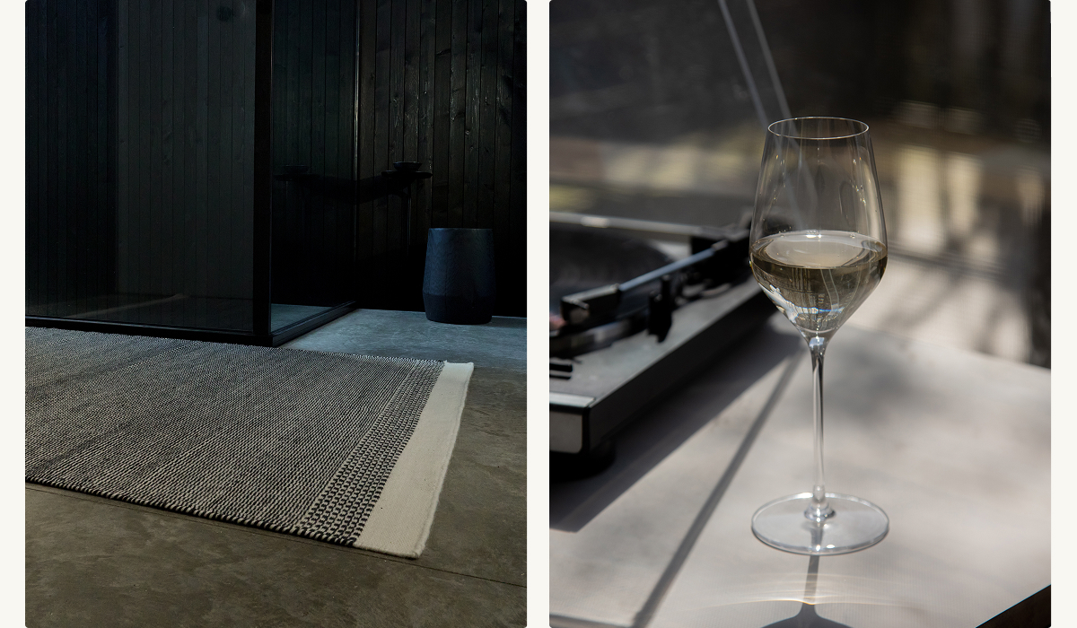 Finish setting your table.