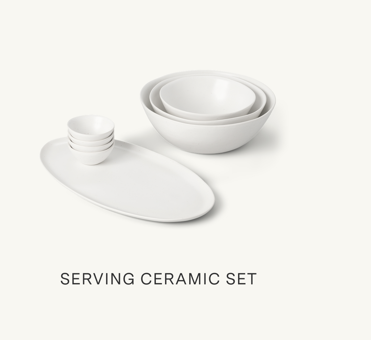 Serving Ceramics Set