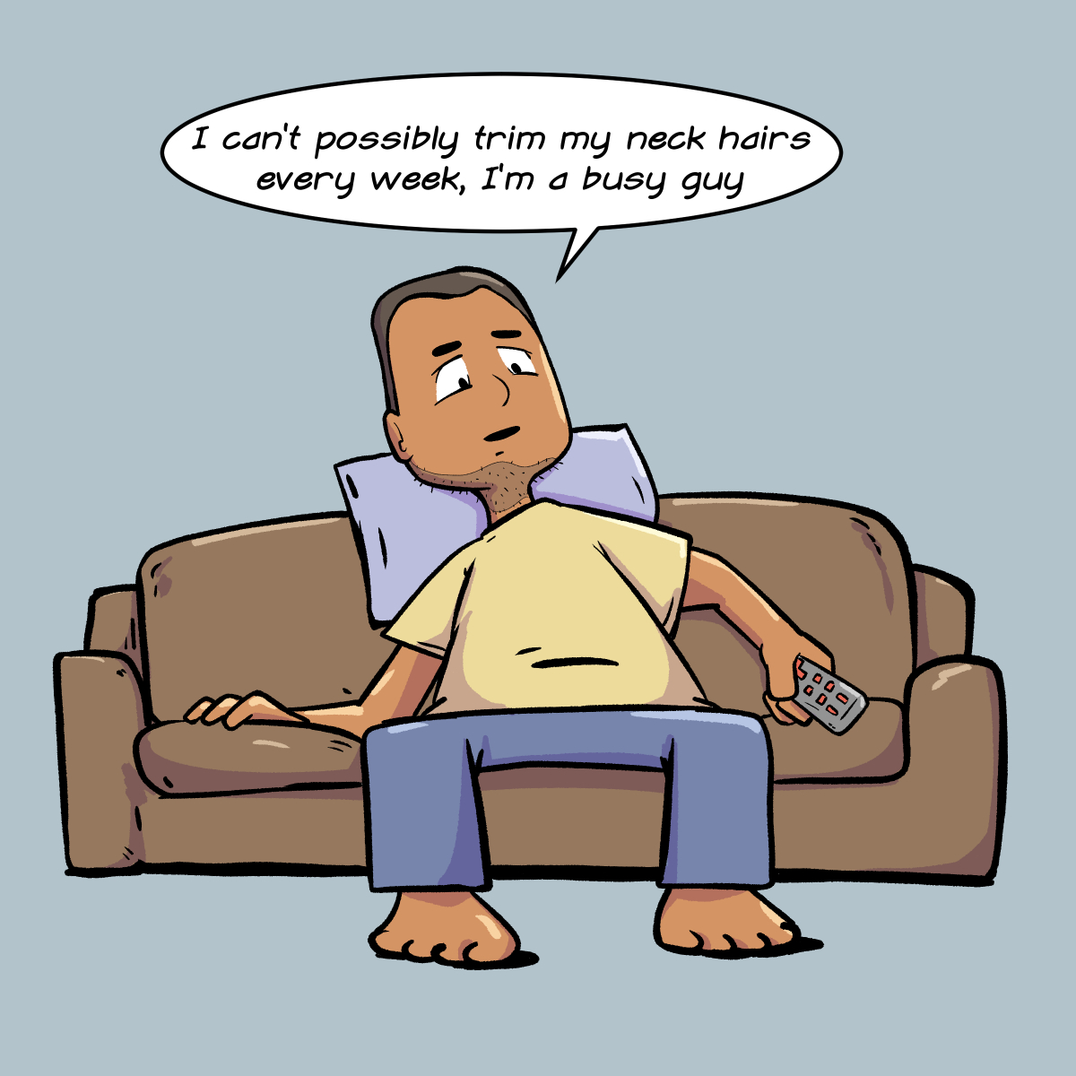 Are you to trim this body part? Brio