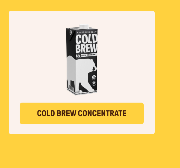 Cold Brew Concentrate