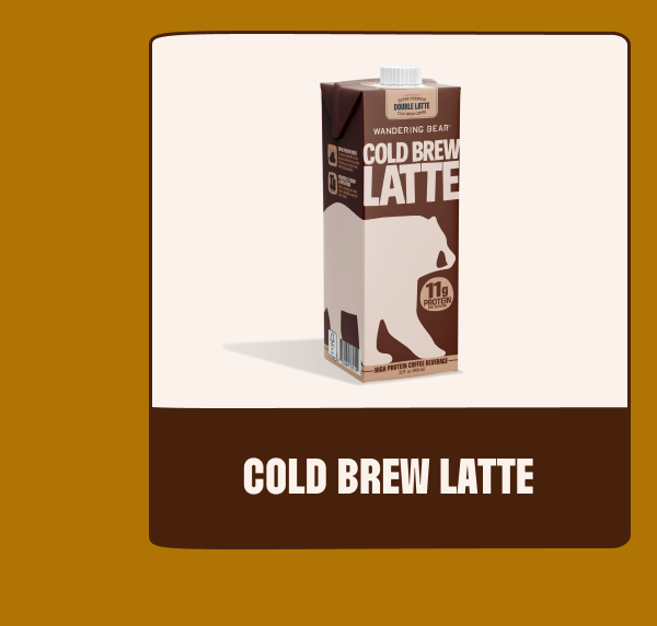 Cold Brew Latte