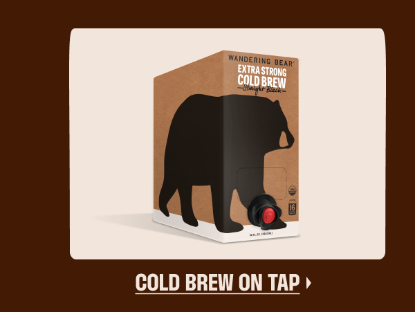 an image of a bear is standing in a box with a beer