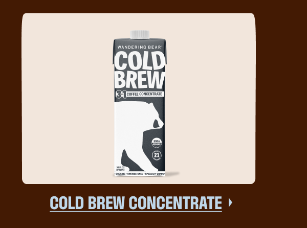Cold Brew Concentrate