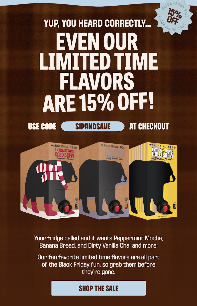 OUR BLACK FRIDAY SALE IS HERE!