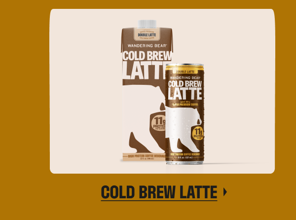 Cold Brew Lattes