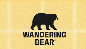 an image of a bear logo on a white background