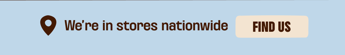 an image of a blue background with a brown and white logo