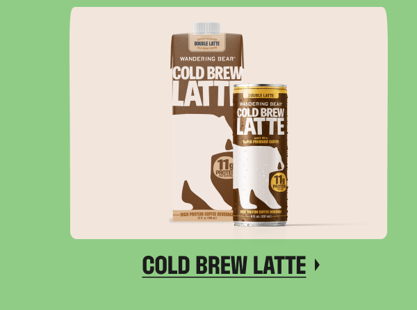 Cold Brew Lattes