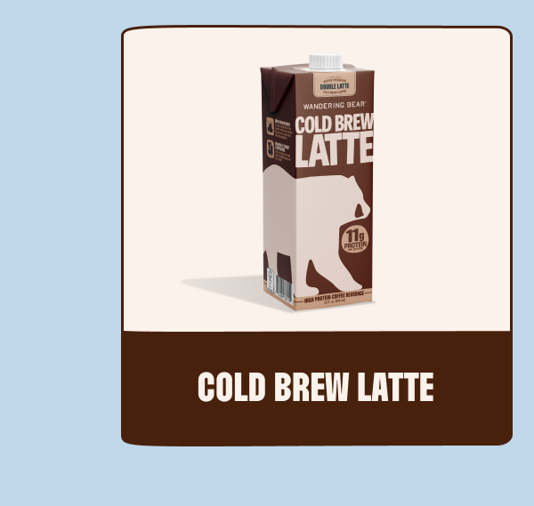 Cold Brew Latte