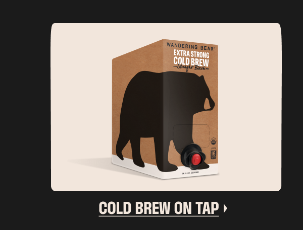 an image of a bear is standing in a box with a beer