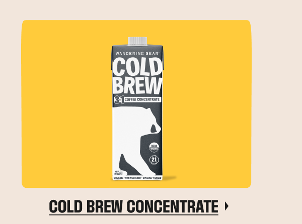Cold Brew Concentrate