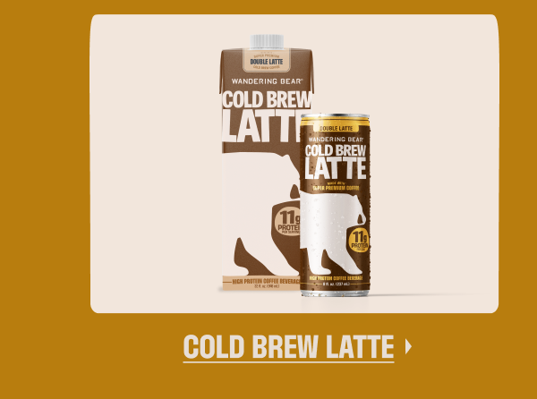 Cold Brew Lattes