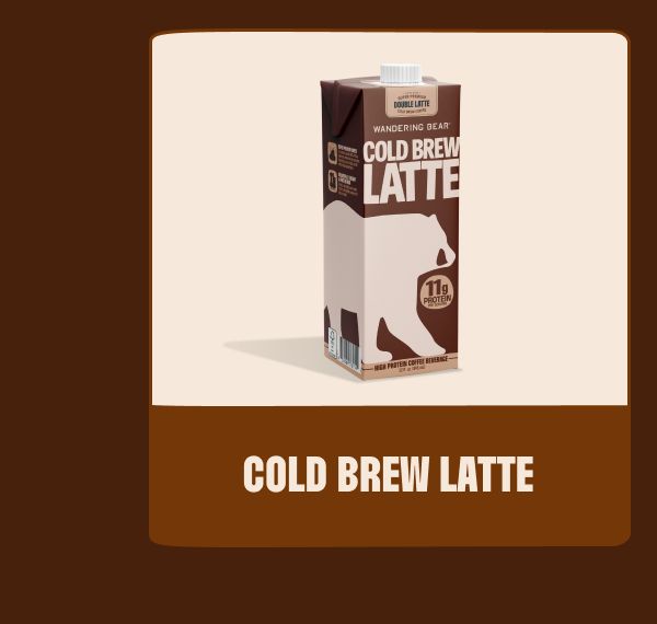 Cold Brew Latte