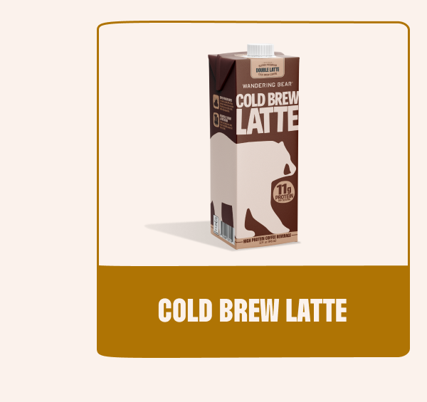 Cold Brew Latte