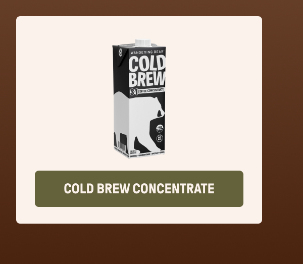 COLD BREW CONCENTRATE