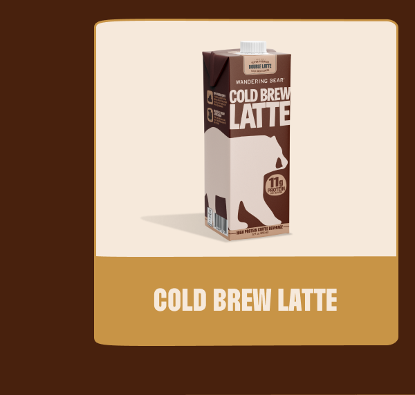 Cold Brew Latte