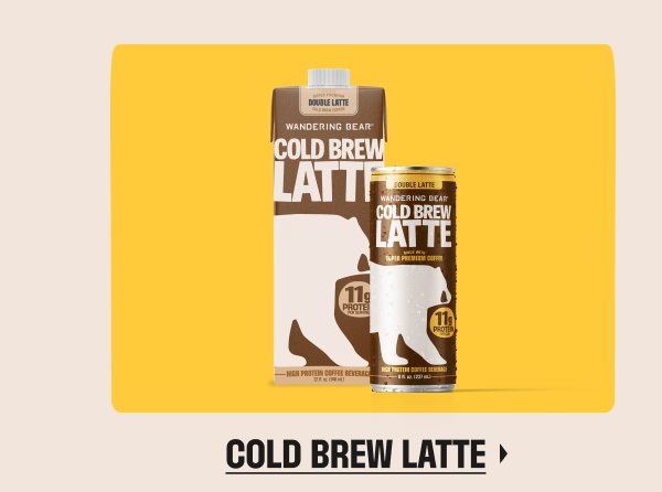Cold Brew Lattes