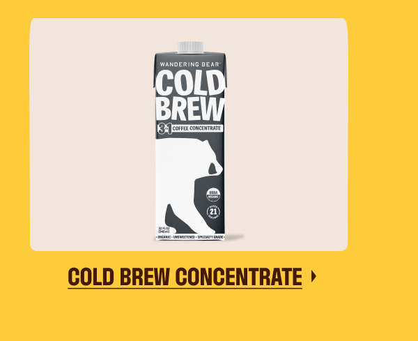 Cold Brew Concentrate