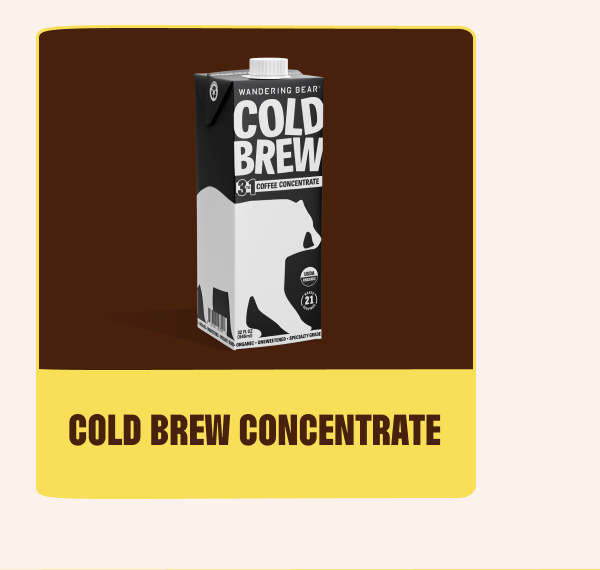 Cold Brew Concentrate