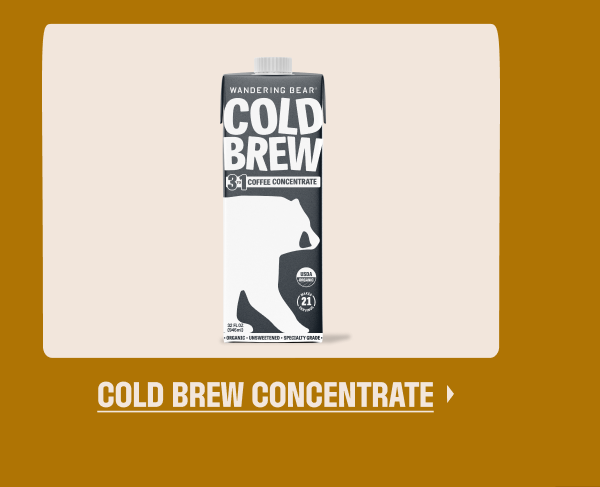 Cold Brew Concentrate