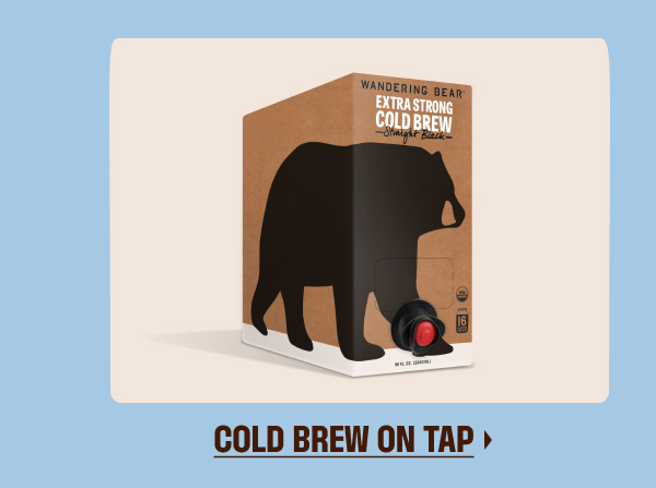 COLD BREW ON TAP