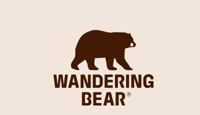 an image of a bear logo on a white background