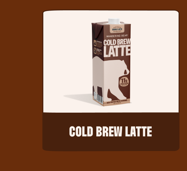 COLD BREW LATTE