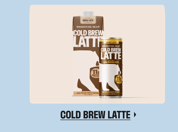 Cold Brew Lattes