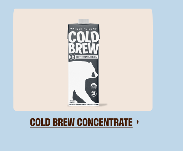 Cold Brew Concentrate