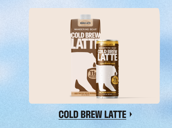 Cold Brew Lattes