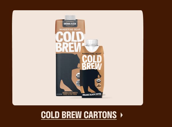an image of a carton of cold brew cartons with a bear on it