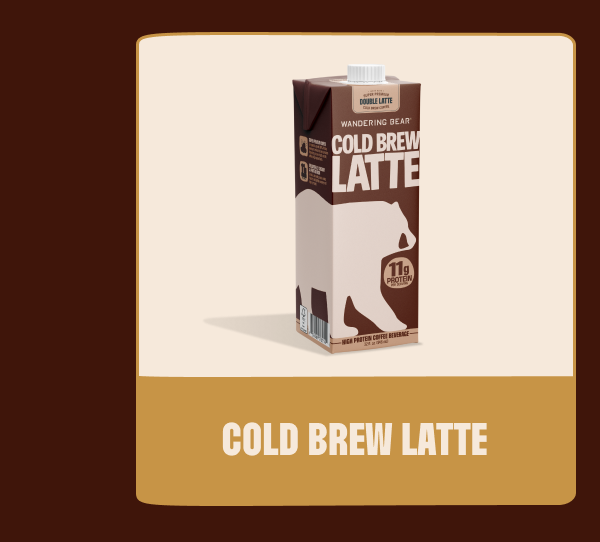 Cold Brew Latte