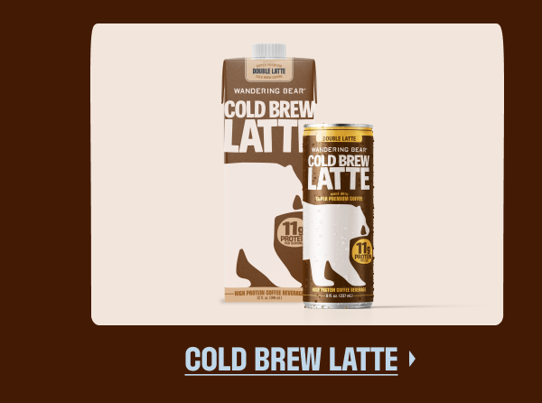 Cold Brew Lattes