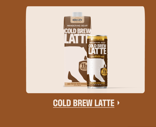 Cold Brew Latte