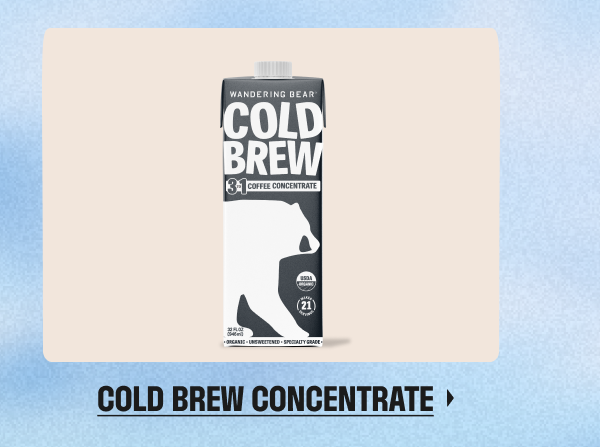 Cold Brew Concentrate