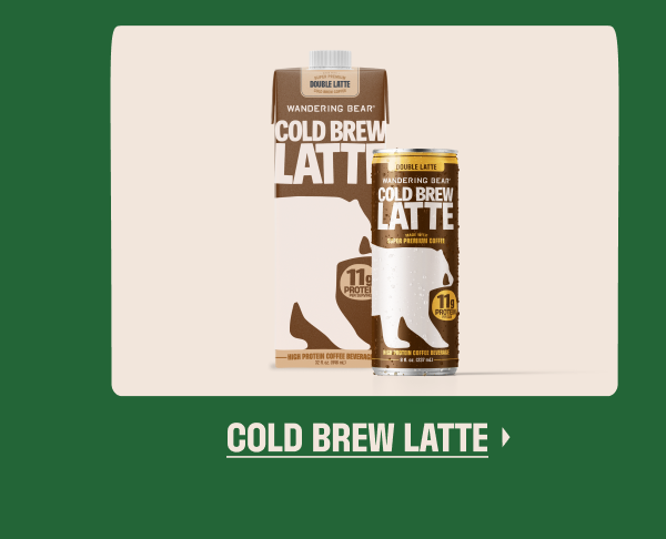 Cold Brew Latte