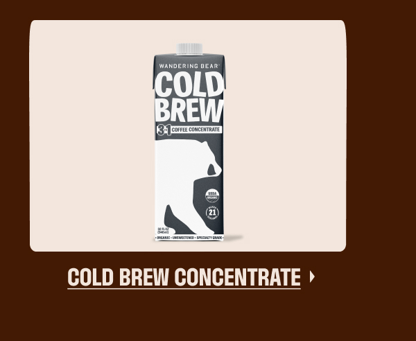 Cold Brew Concentrate