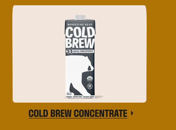 Cold Brew Concentrate