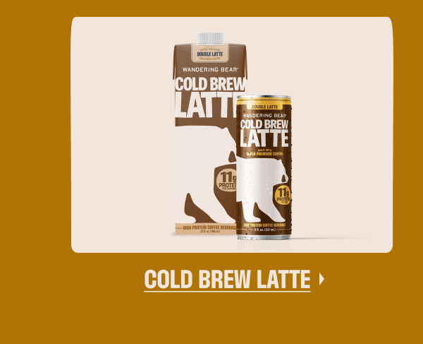 Cold Brew Latte