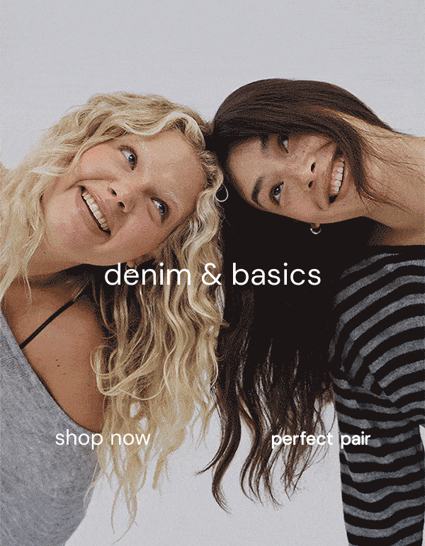 denim & basics perfect pair