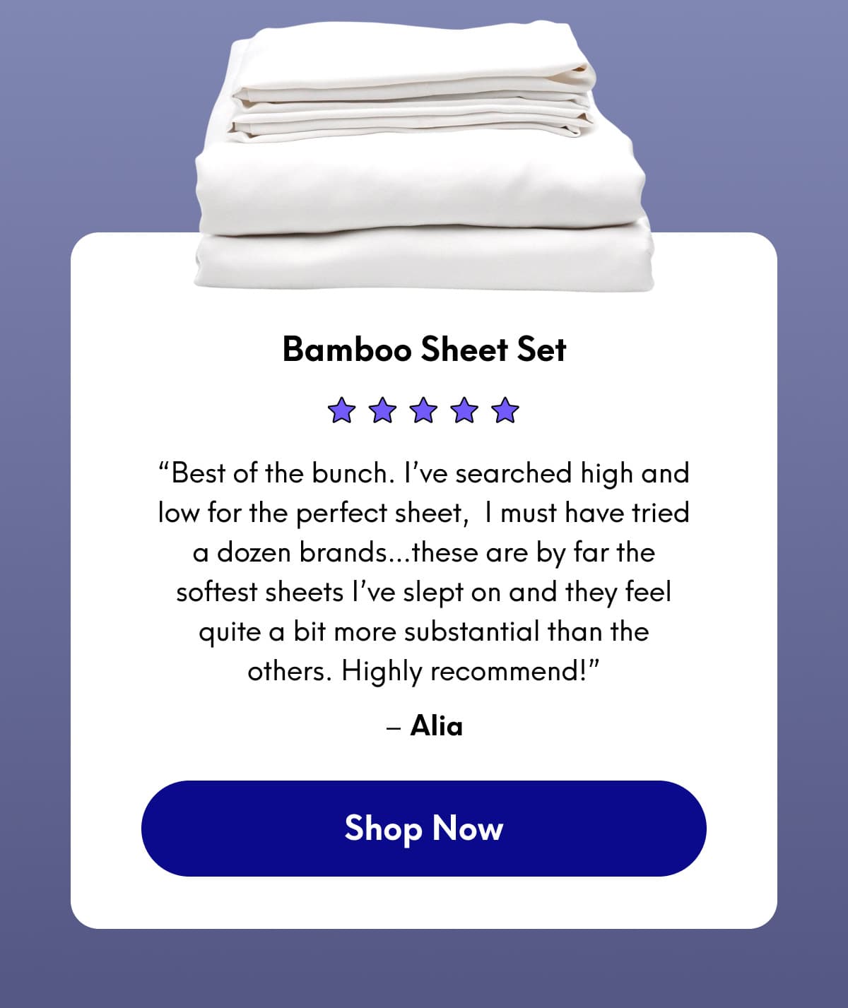 Bamboo Sheet Set | >> Shop Now <<