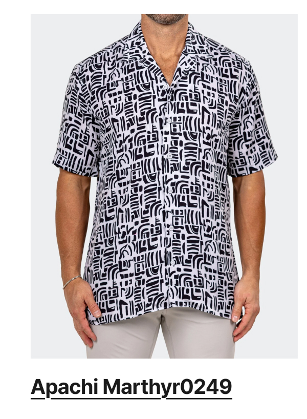 Apachi Marthyr Geo White Shirt