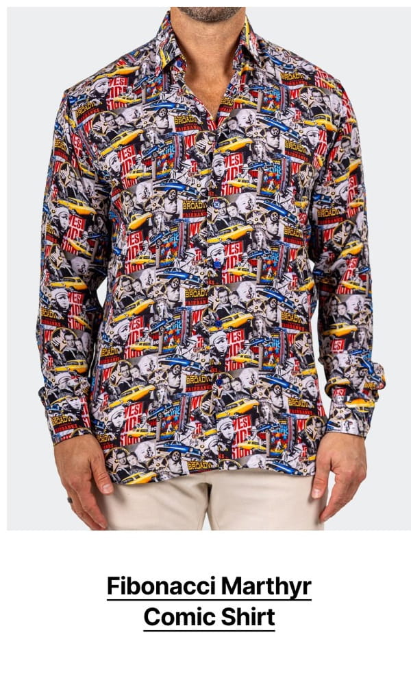 Fibonacci Marthyr Comic Shirt