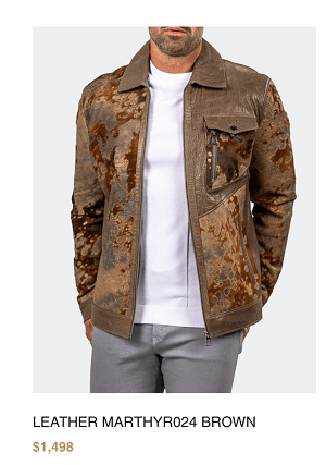 LEATHER MARTHYR024 BROWN 