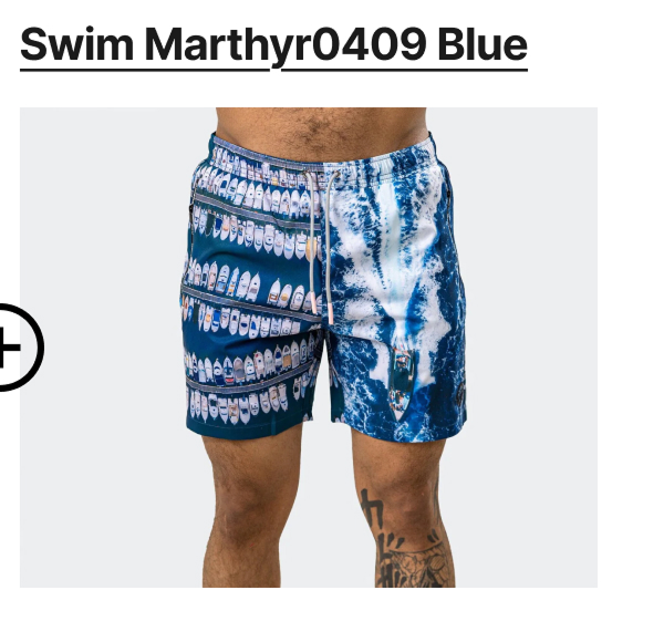 Swim Marthyr0409 Blue