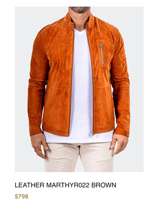 LEATHER MARTHYR022 BROWN