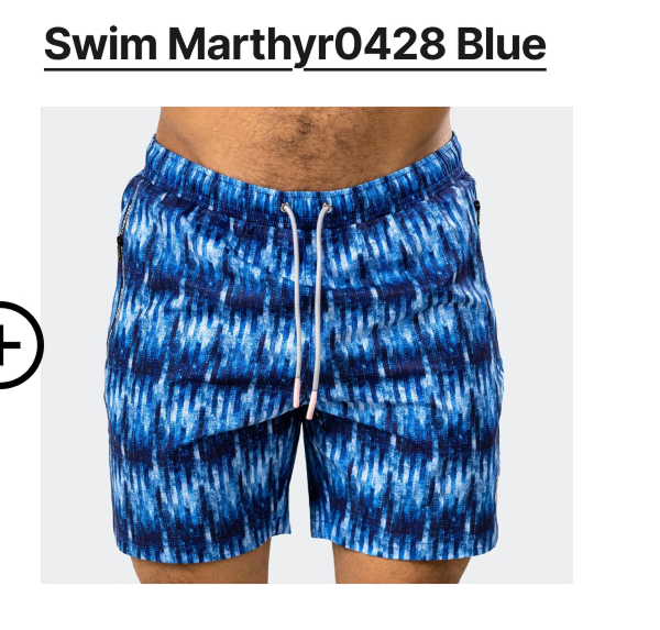 Swim Marthyr0428 Blue