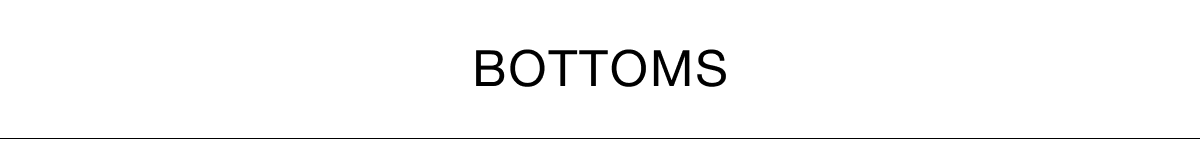BOTTOMS