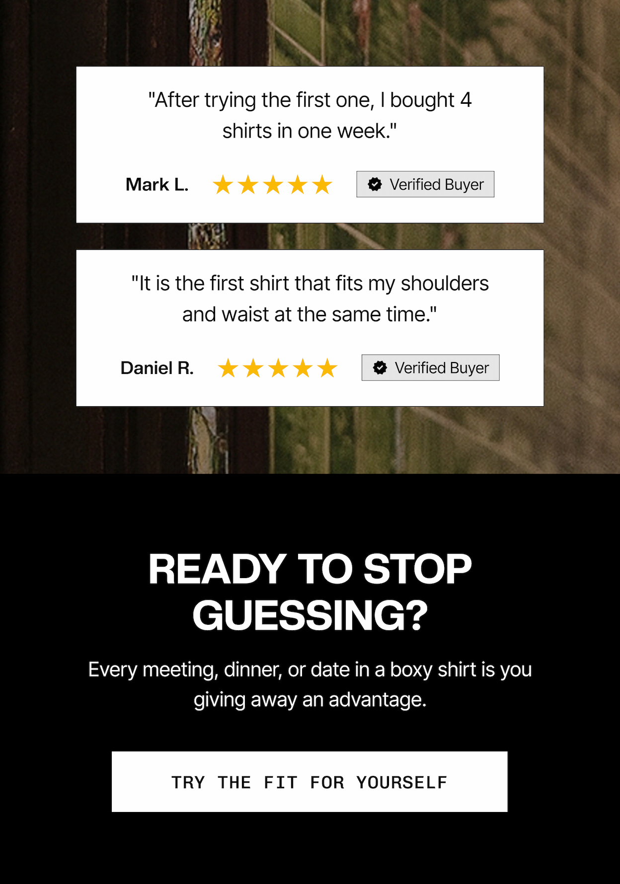 try thr fit for yourself